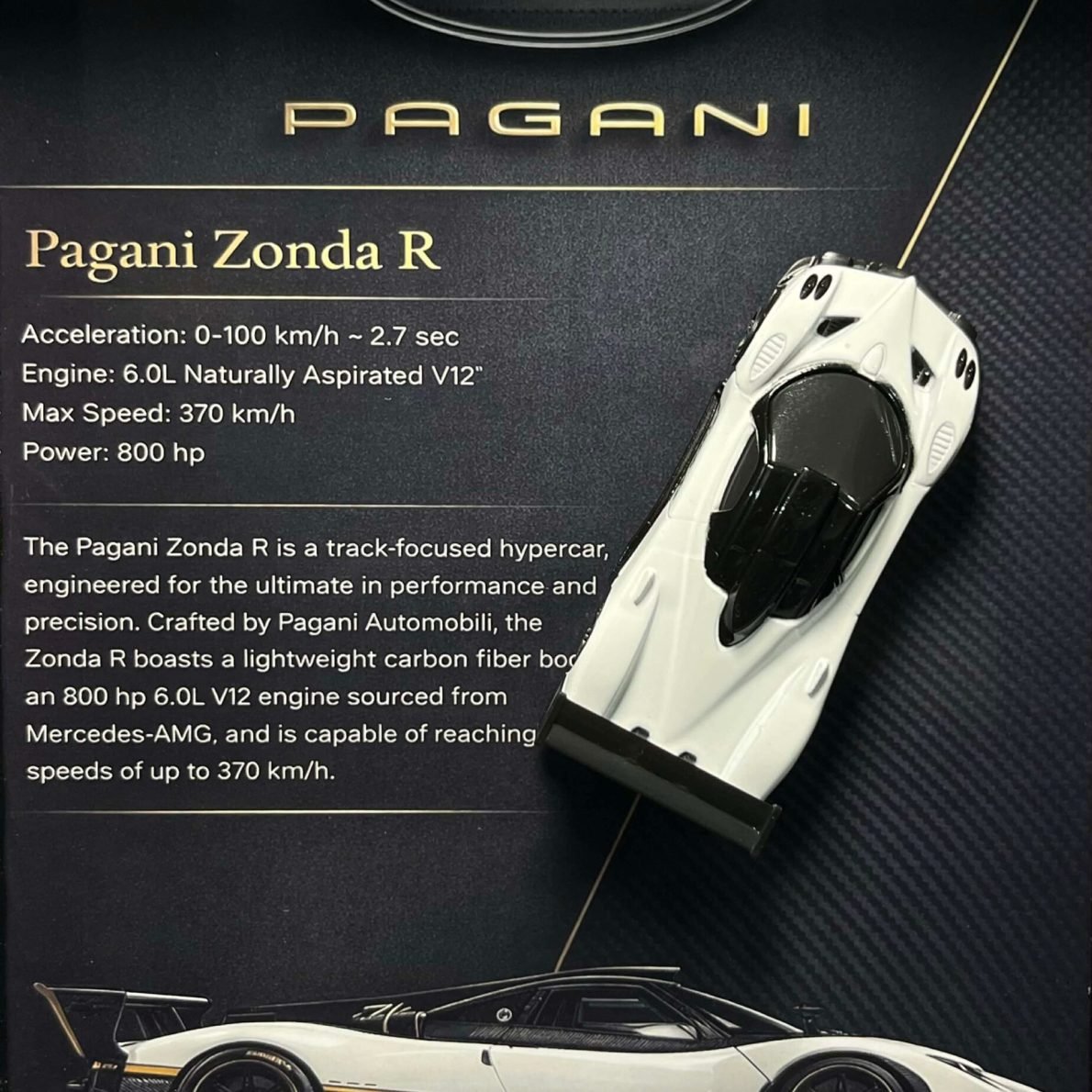 WHITE PAGANI ZONDA R (2)